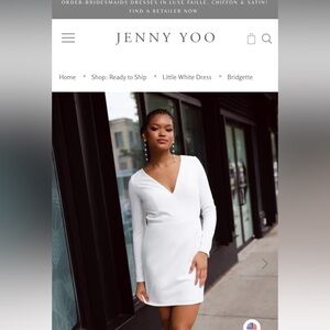 Jenny Yoo Little White Dress